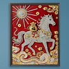 Diamond Painting-DIY Special Shaped Drill Pearl Painting Horse(35x45cm)