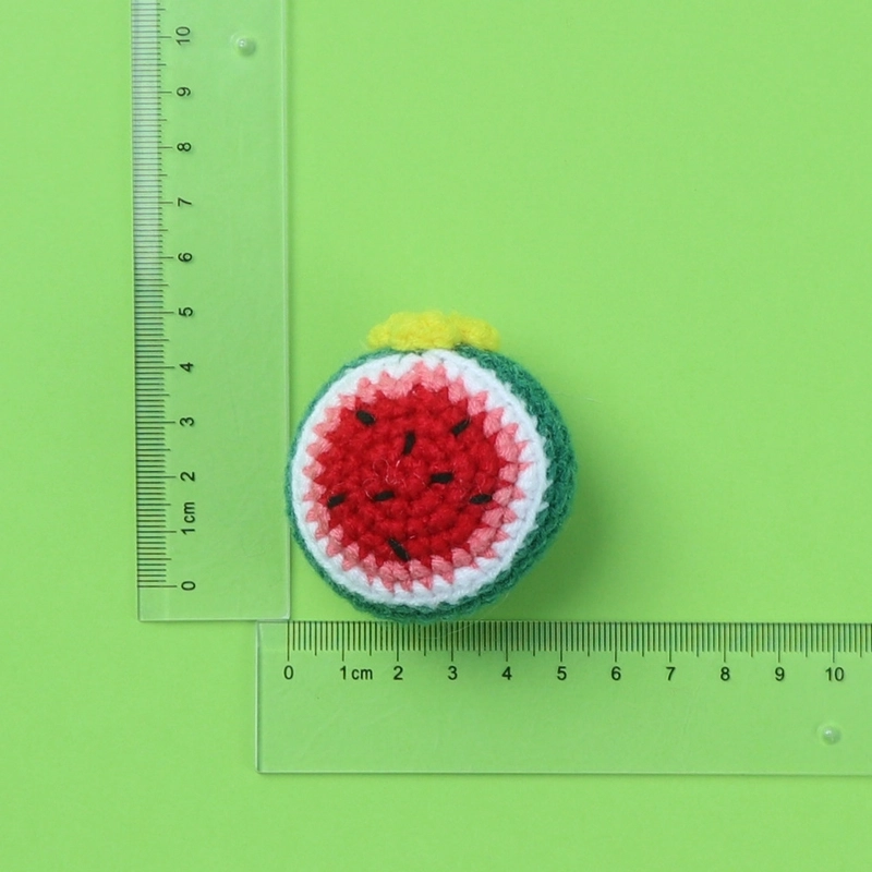 2 Pieces Cute Sunflower Santa Claus Yarn Women’s Bag Pendant Keychain