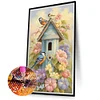 uk.everydayedeals (Limited Stock)Diamond Painting - Full Round - Birdie Flower Place(40*70cm)