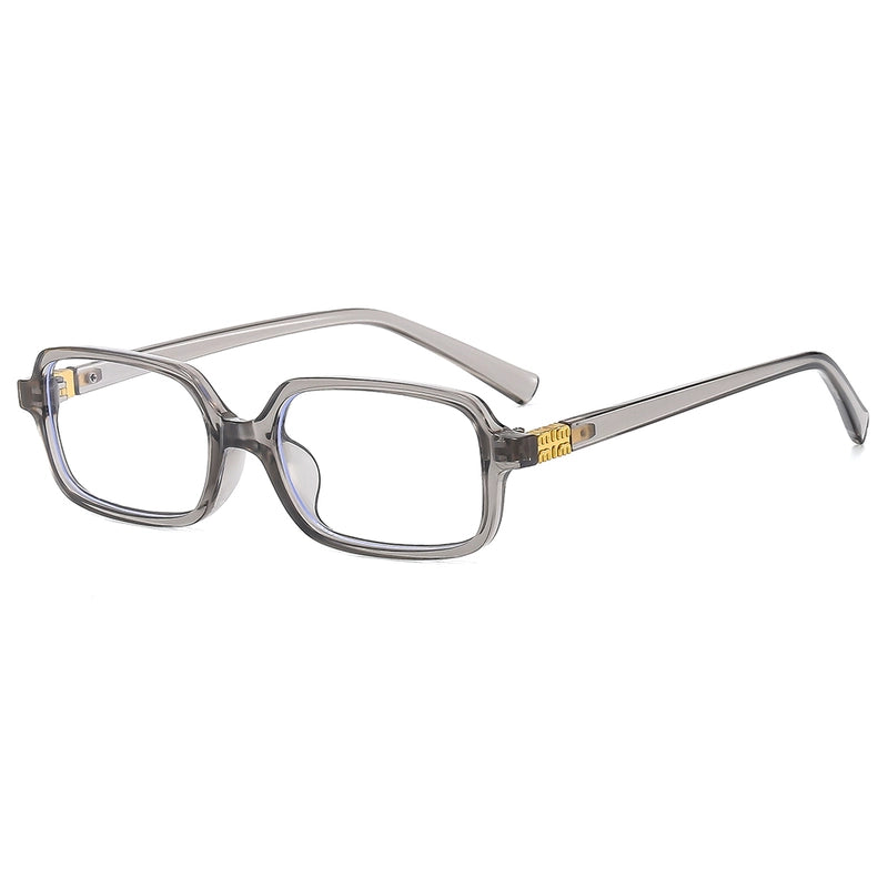 Casual Geometric Pc Square Full Frame Glasses