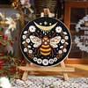 Bee Flower-Embroidery Kit