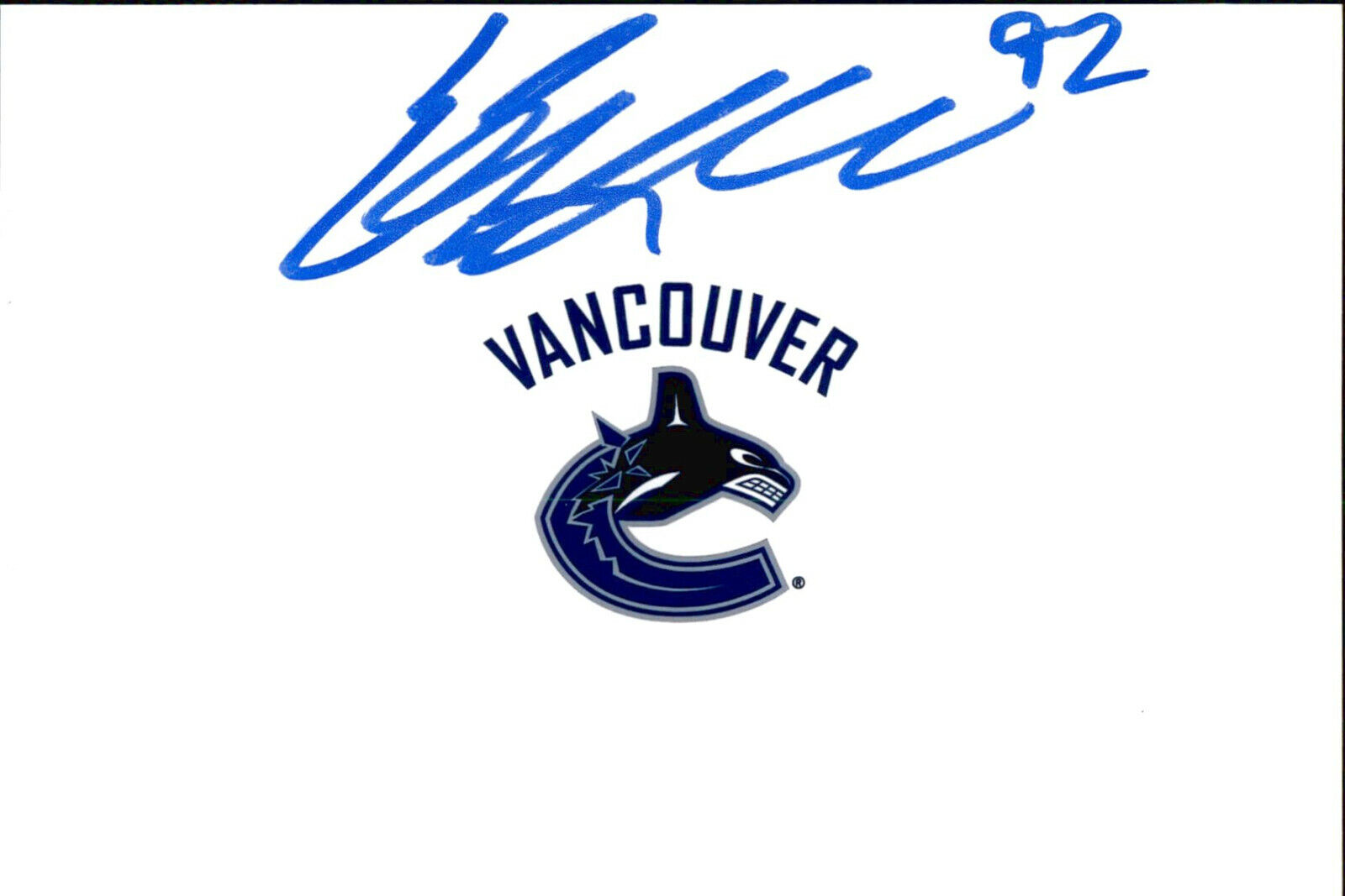 Ethan Keppen SIGNED autographed 4x6 Photo Poster painting VANCOUVER CANUCKS