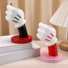 Creative Mickey Gloves Mickey Holding Vase Desktop Remote Control Storage Ornaments Desk Personalized Decorative Ornaments