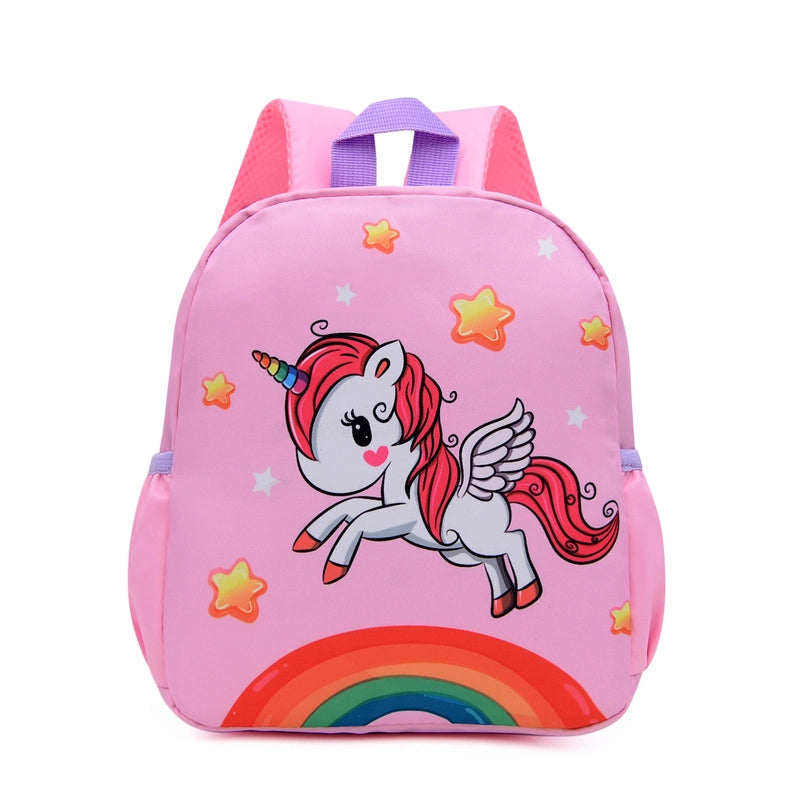 Spring New Children’s Backpack Bag Boy’s Backpack Cartoon Cute Girl Backpack Baby Kindergarten