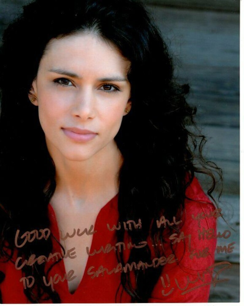 Melissa ponzio signed autographed Photo Poster painting the walking dead teen wolf great content