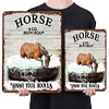 Horse - Metal Tin Signs(8*12Inch/12*16Inch) - Animal