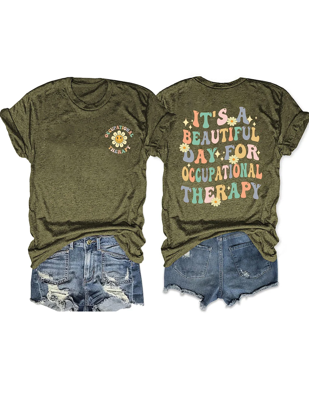 Retro Occupational Therapy T-shirt