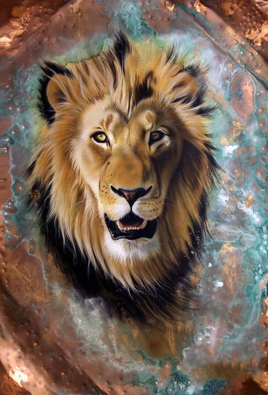 DIY Painting By Numbers Lion 40*50cm