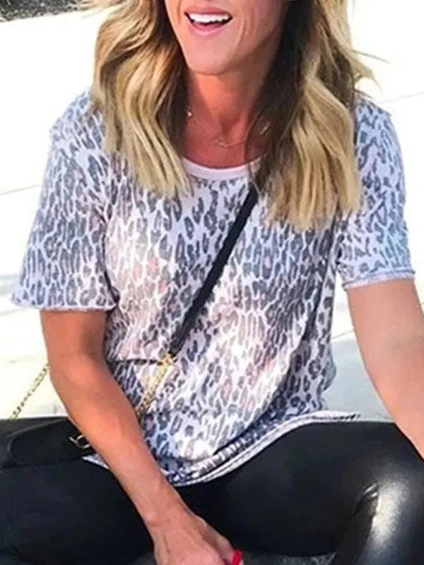 Go-To Leopard Print T-Shirt