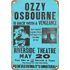 Ozzy Osbourne - Vintage Metal Signs - 20*30cm/30*40cm - Music
