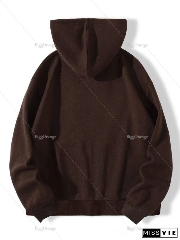 Spider Web Print Hoodie Womens Sweatshirt Loose Jacket Fashion Trend Zip Autumn Casual