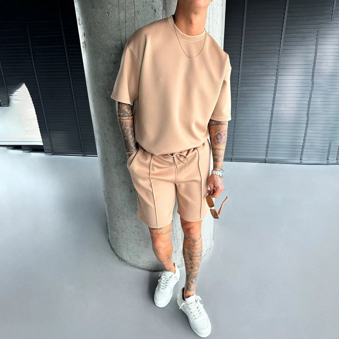 Loose Fit Seam Diver Shorts-inspireuse