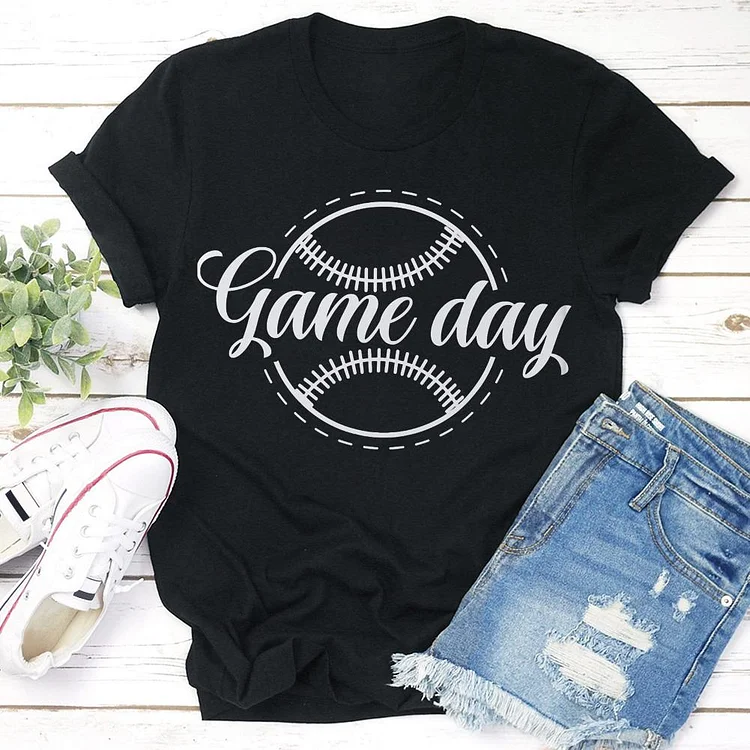 AL™ softball game day T-shirt Tee - 01363-Annaletters