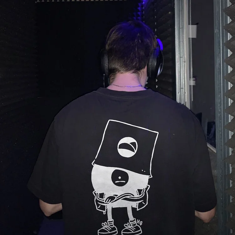 Record Villain H B T-shirt