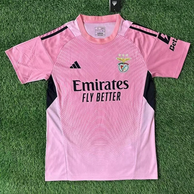 2025-26 Benfica goalkeeper kit, pink - fan version