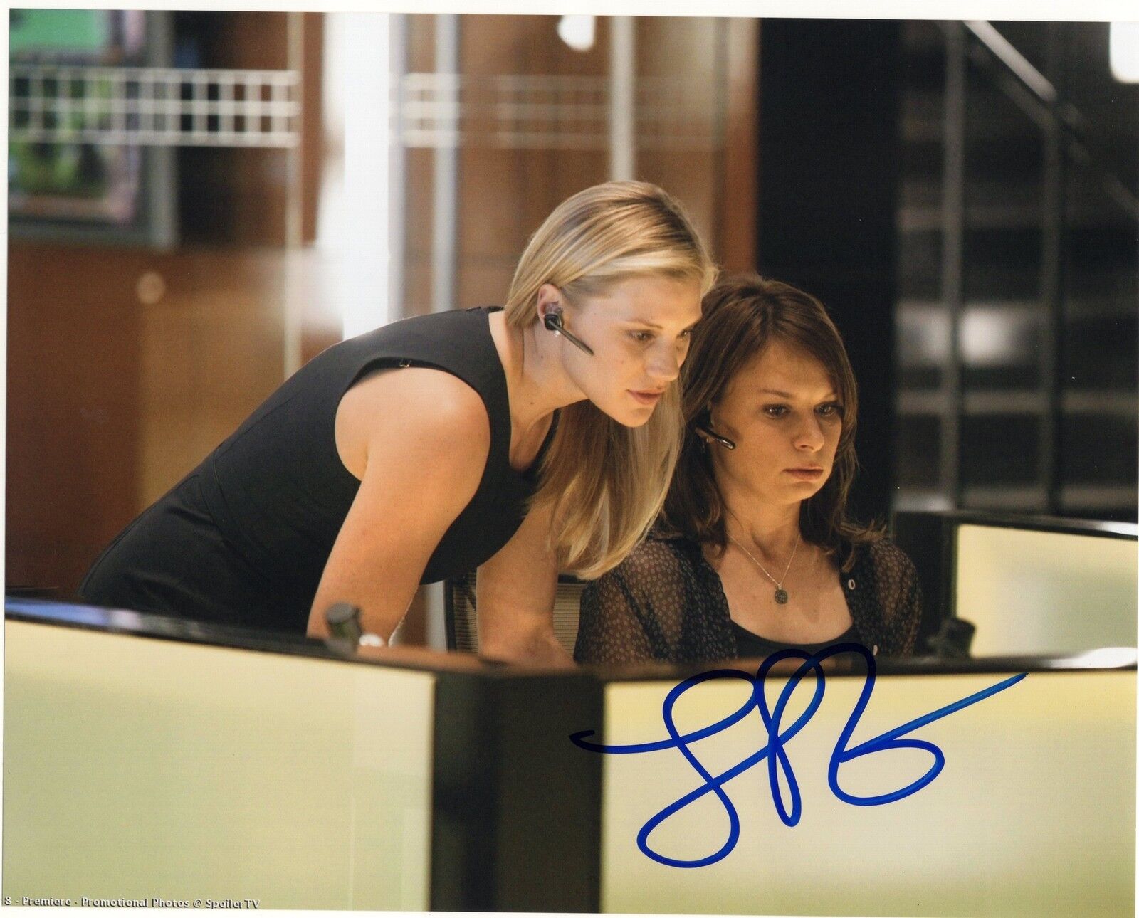 Mary Lynn Rajskub 24:Live Antother Day Chloe O'Brian Signed 8x10 Photo Poster painting w/COA #1