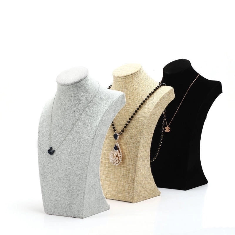 Selected Supply Portrait Neck Rack Model Display Props Necklace Display Rack Necklace Jewelry Display Rack