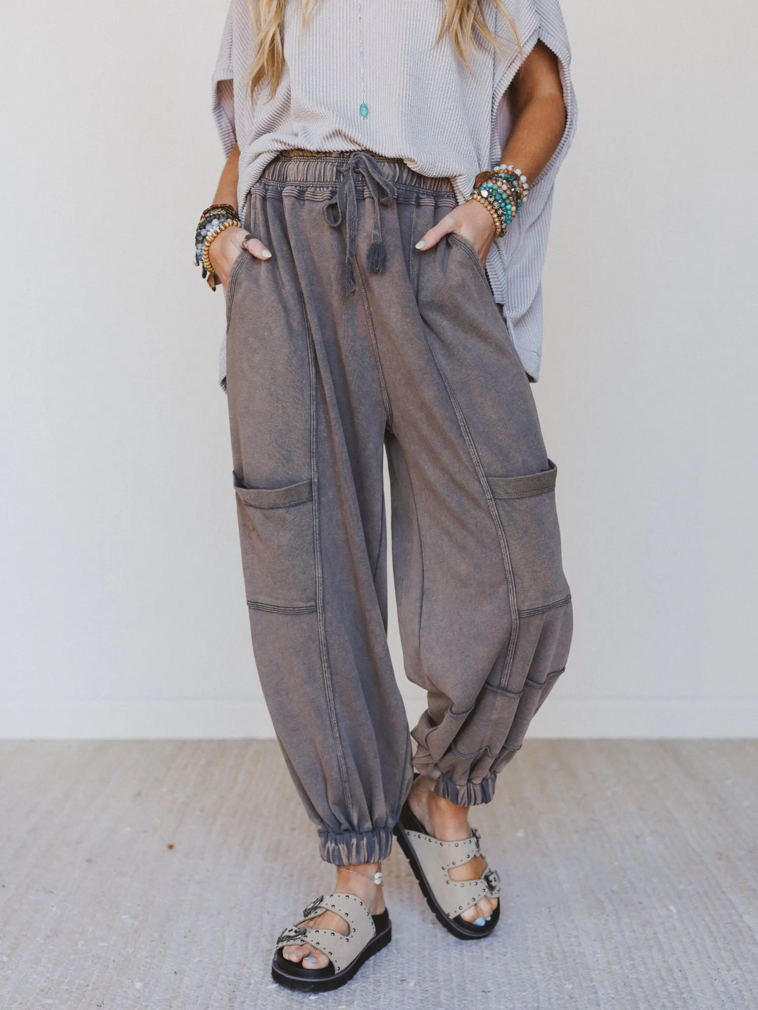 True To You Jogger Pant - Charcoal