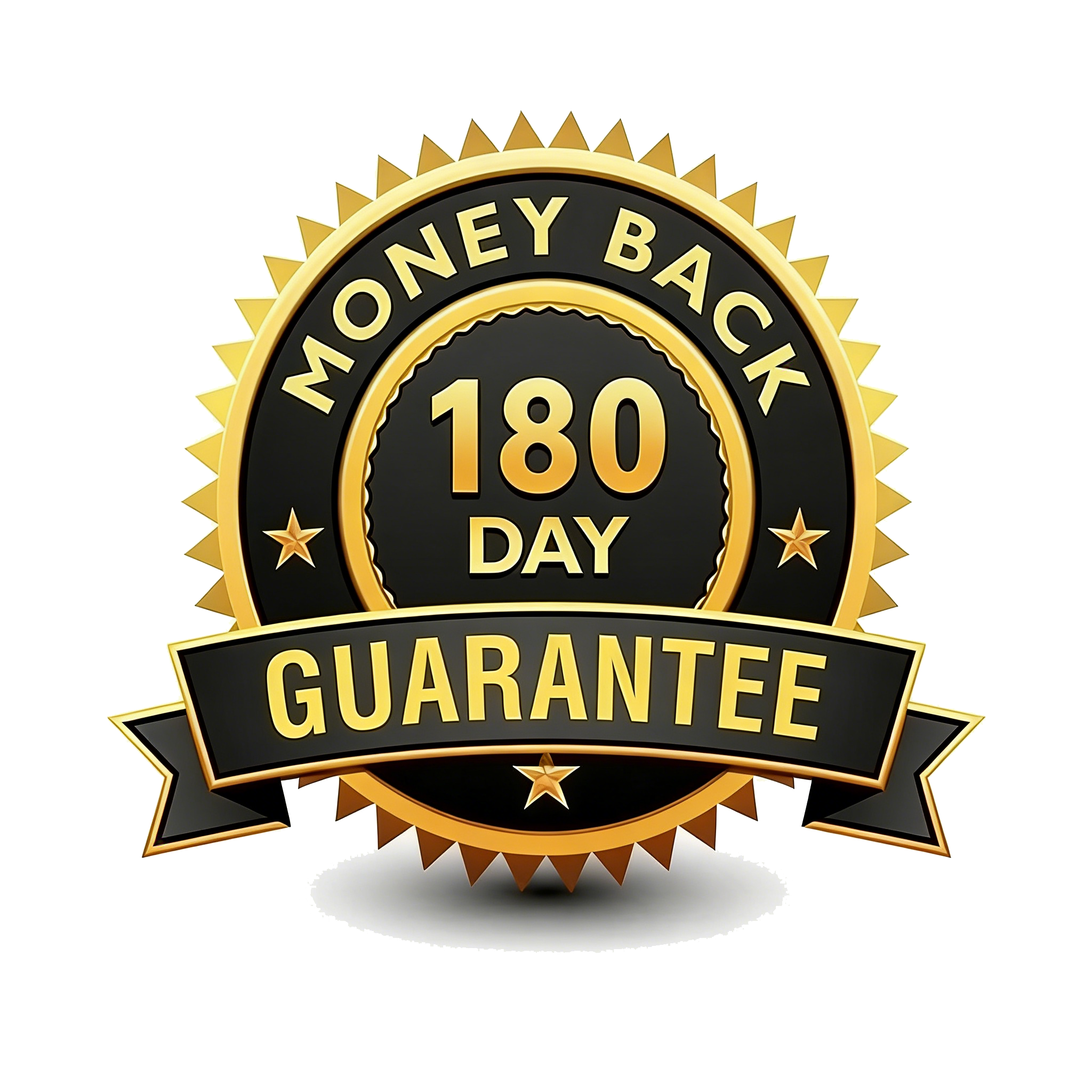 180 Day Money Back Guarantee
