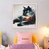 Cat-11CT Counted Cross Stitch 40*40cm/15.75*15.75in tapestrymarket