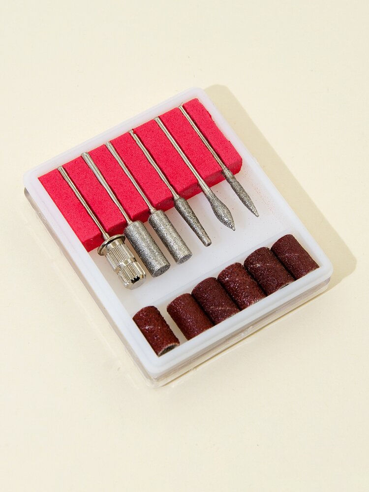 6pcs Nail Polishing Head Set