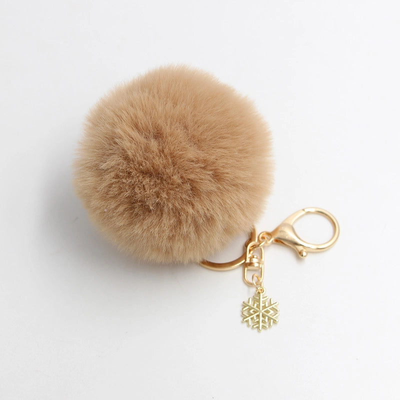 Plush Round Bag Charms