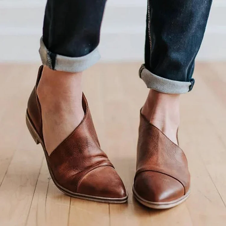 Women Pointed Toe Soft Simple Comfy Sandals