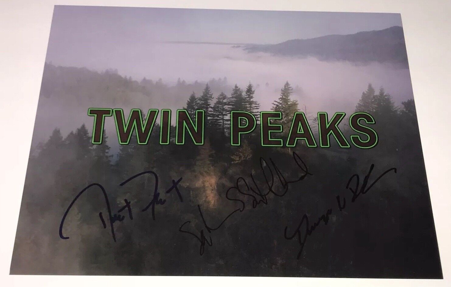 Robert Forster TWIN PEAKS Cast X3 Signed 11x14 Photo Poster painting In Person Autograph PROOF