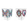 (US Local)Four Sided Butterfly Diamond Painting Night Light Ornaments for Adults Beginners