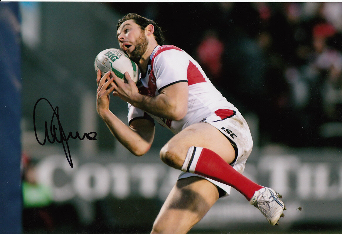 St. Helens R.L.C Hand Signed Paul Wellens Photo Poster painting 12x8 2013 Rugby League 2.