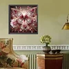 (US Only)Paint By Numbers Kit On Canvas DIY Oil Art Butterfly Picture Home Decor40x40cm