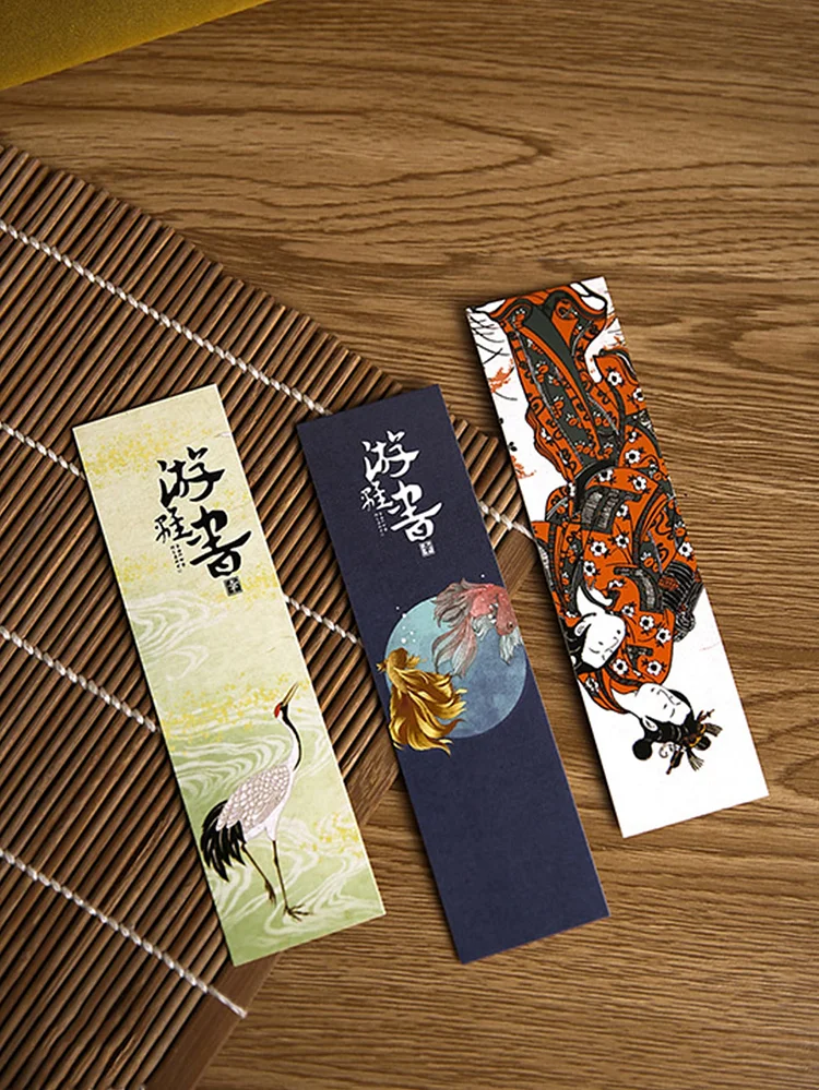 30pcs Mixed Pattern Bookmark