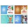 8 Pcs Christmas Greeting Cards DIY 5D Diamond Painting Set New Year Xmas Gift