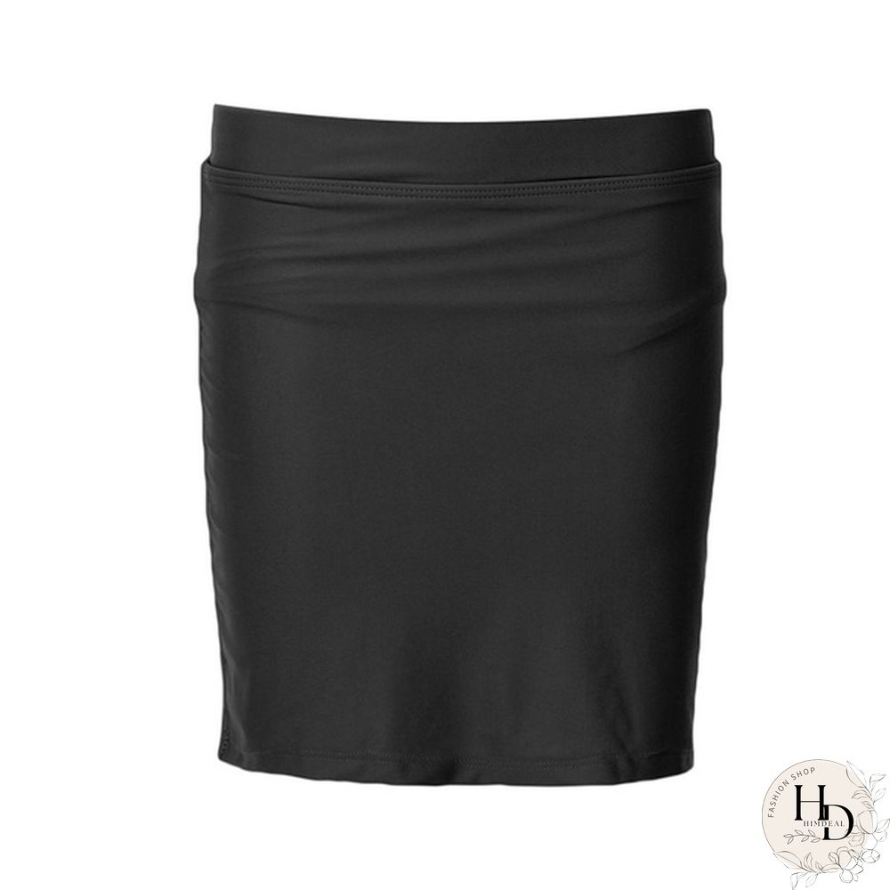 Summer Fashion Women Swimwear Skirted Swim Boardshort Bikini Bottoms Swimsuit Beach Skirt