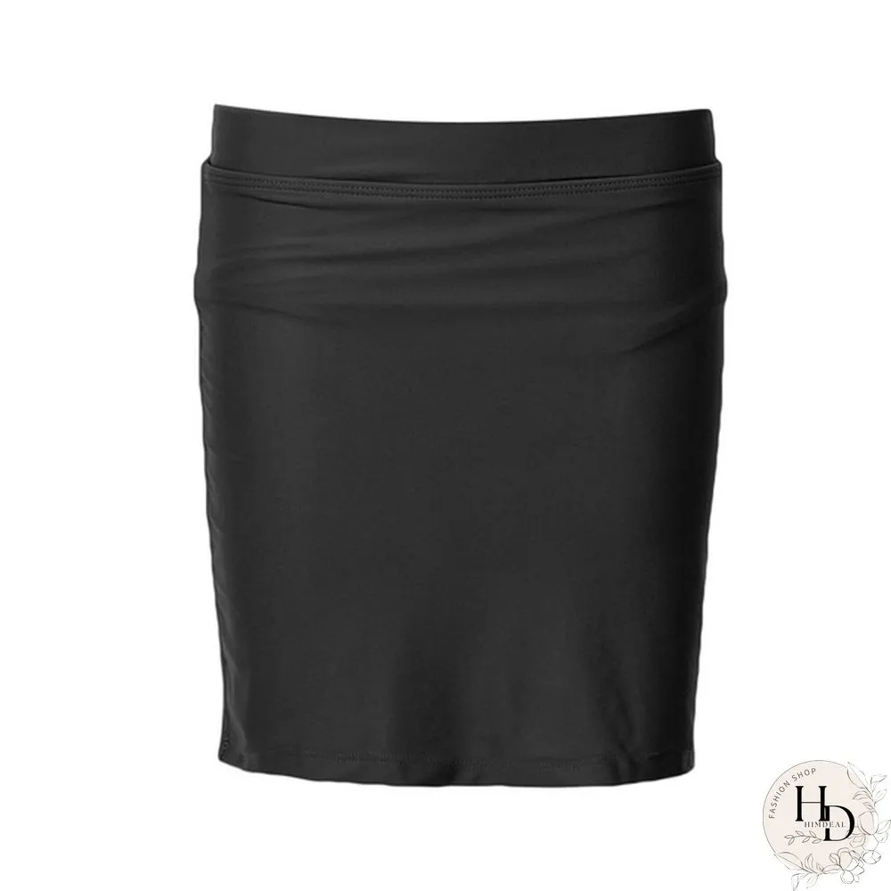 Summer Fashion Women Swimwear Skirted Swim Boardshort Bikini Bottoms Swimsuit Beach Skirt
