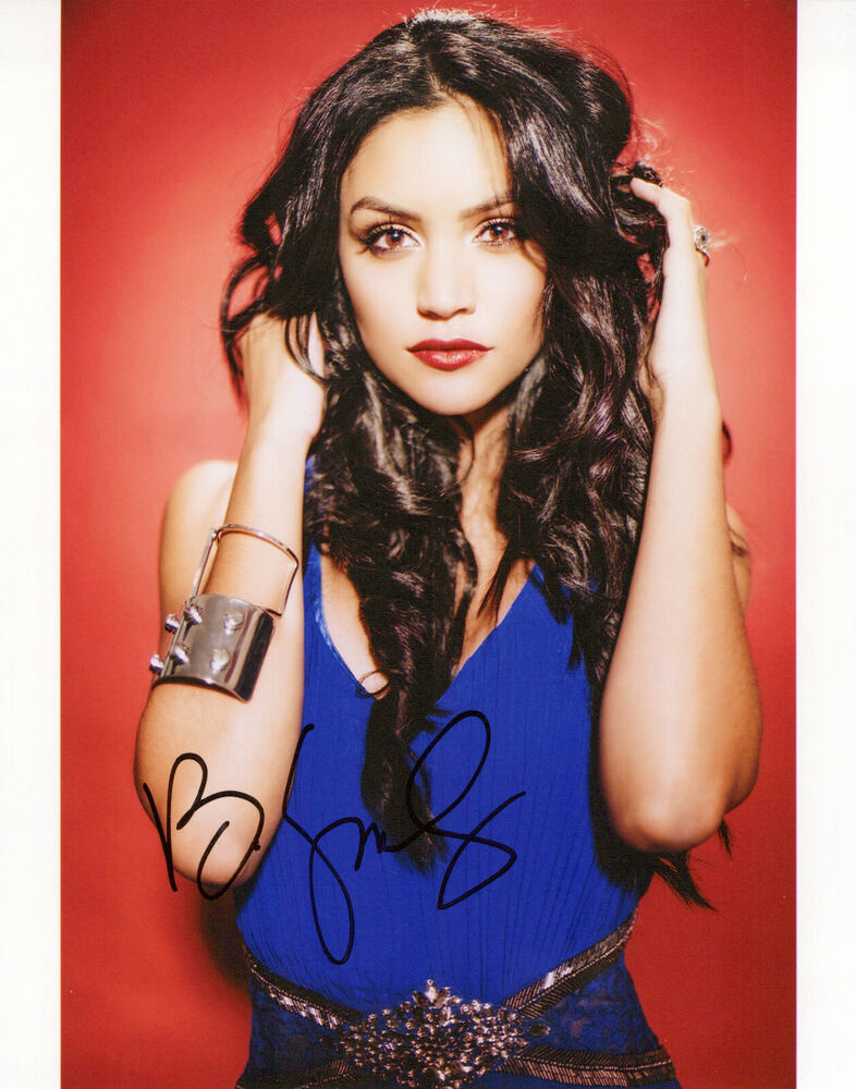 Bianca Santos glamour shot autographed Photo Poster painting signed 8x10 #11