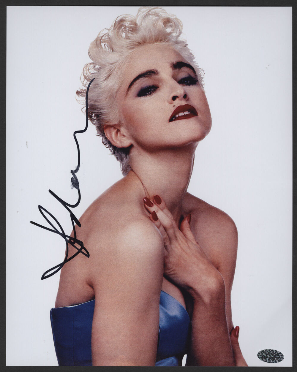 MADONNA Signed 'La Isla Bonita' Photo Poster paintinggraph - Pop Singer / Model - Preprint