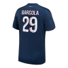 BARCOLA #29 PSG Home Authentic Soccer Jersey 2024/25