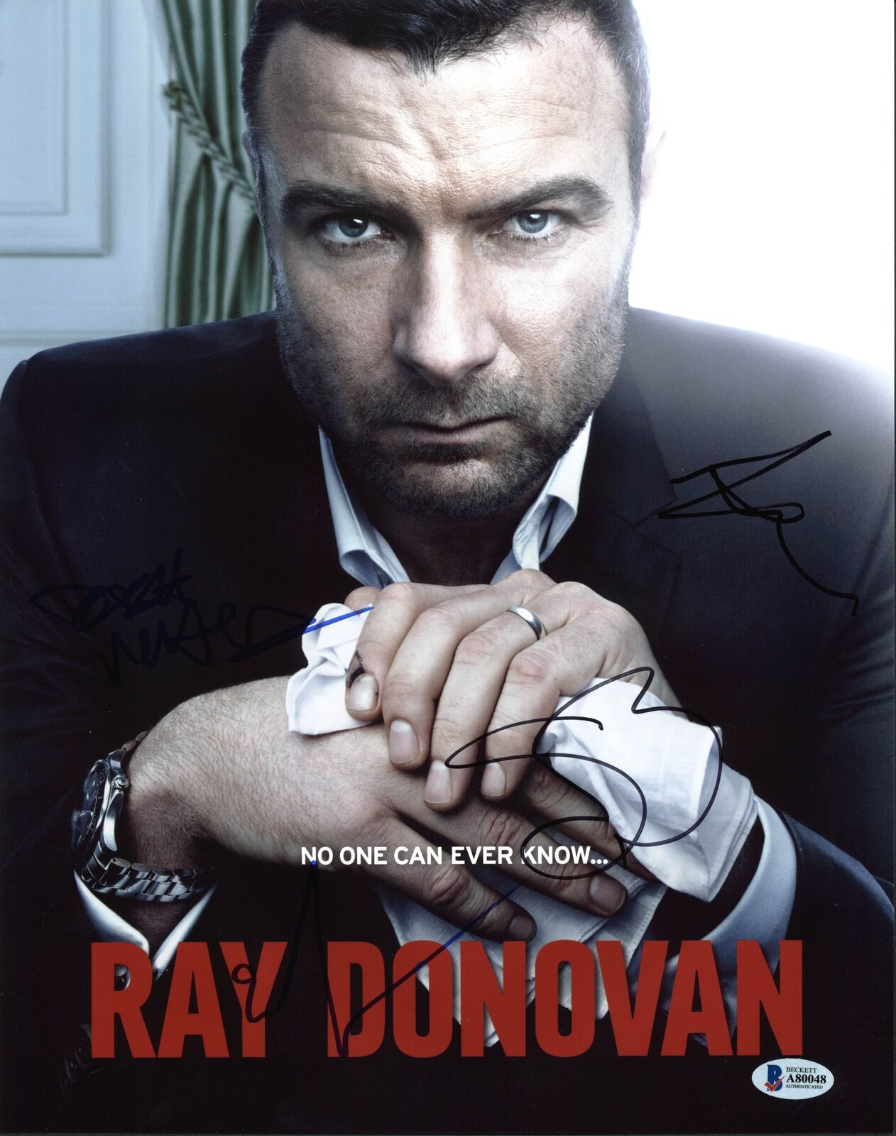 Ray Donovan (4) Marsan, Mihok, Bauer & Dorsey Signed 11X14 Photo Poster painting BAS #A80048