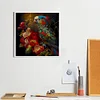 Diamond Painting-DIY Full Round Drill Flower Parrot(40*40 CM)