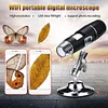 1000X Wifi Digital Microscope Magnifier Camera 8LED w/Stand for Android IOS