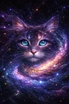 Luxury AB Velvet Diamond Painting Kit - Cat