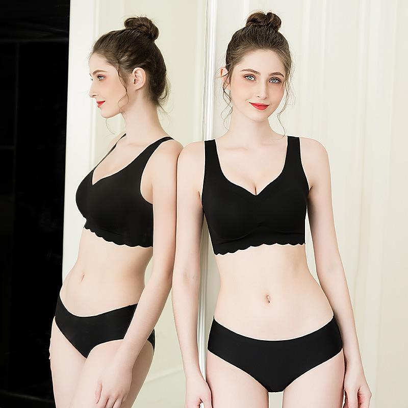  thdmladies Ice Silk Plus Size Bra thedmladies