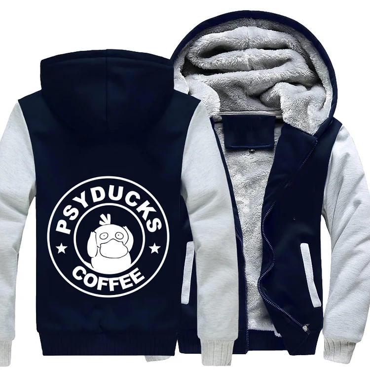 Psyducks Coffee, Pokemon Fleece Jacket