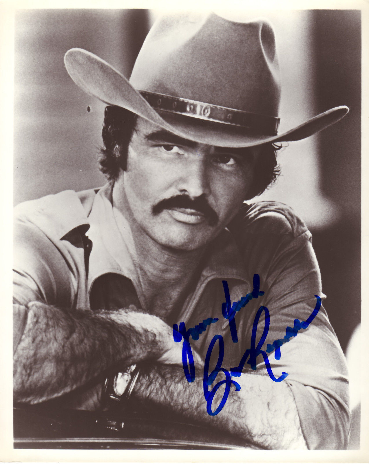 BURT REYNOLDS AUTOGRAPH SIGNED PP Photo Poster painting POSTER
