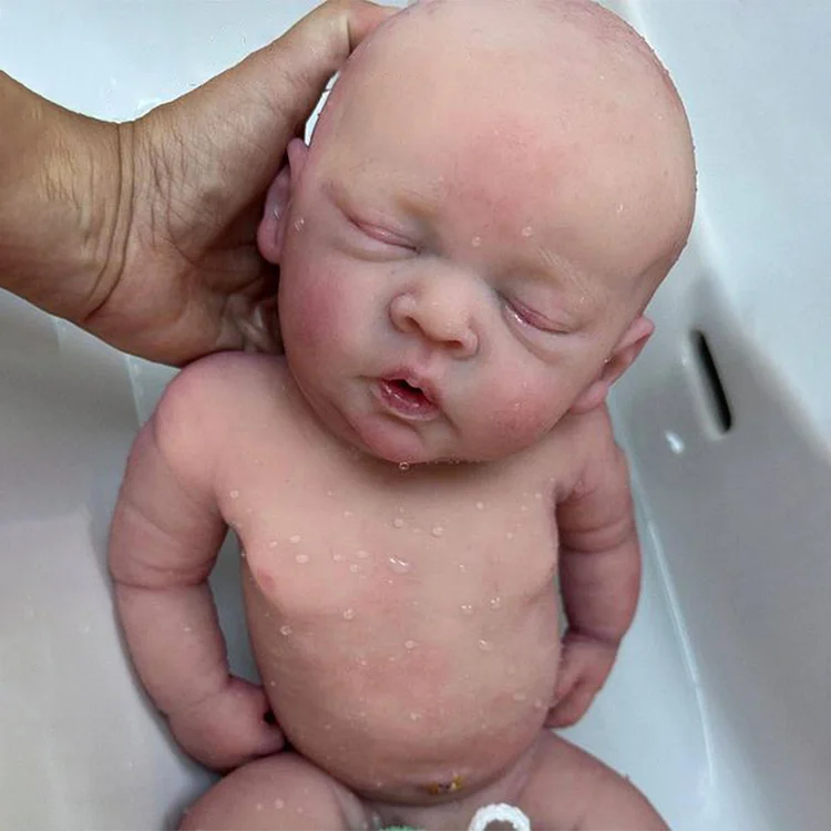 12"&16" Flexible Platinum Silicone Newborn Baby Doll Boy or Girl Yeak and Aliksa with Posable & Chubby Limbs：Realistic Reborn Baby Dolls By Rsgdolls®