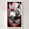 Tiger-11CT Stamped Cross Stitch 40*70cm(Big Size)
