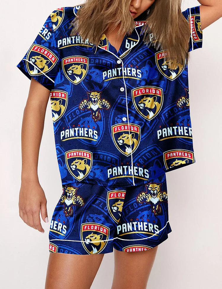 Women's Florida Panthers Hockey Pajama Set