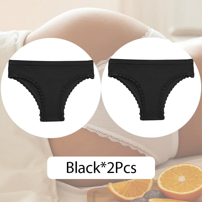 FINETOO Women Brazilian Panties Low Waist Underwear Ladies 3D Jacquard Underpants M-2XL Plus Size Panty Comfortable Lingerie New