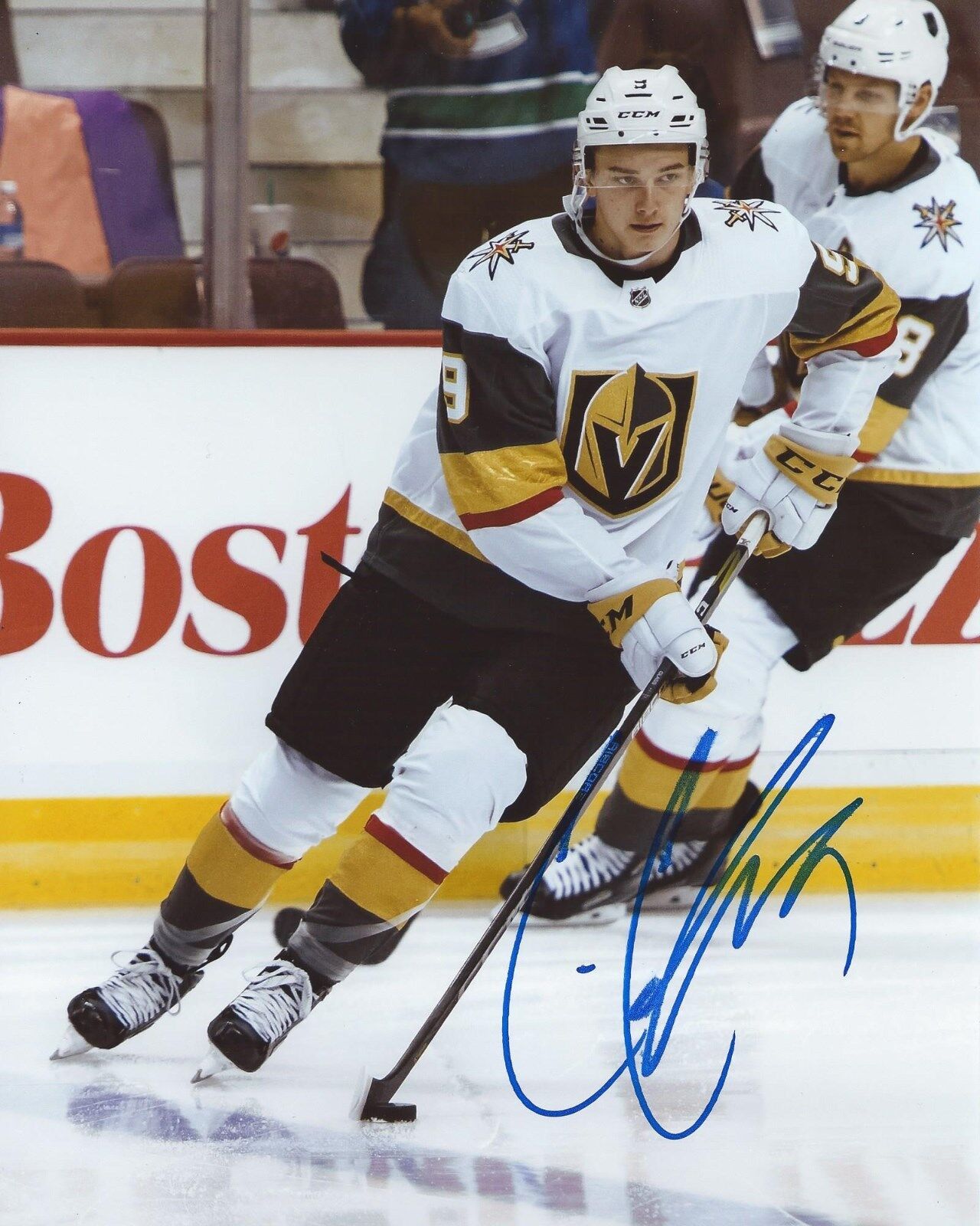 Cody Glass Signed 8x10 Photo Poster painting Vegas Golden Knights Autographed COA D